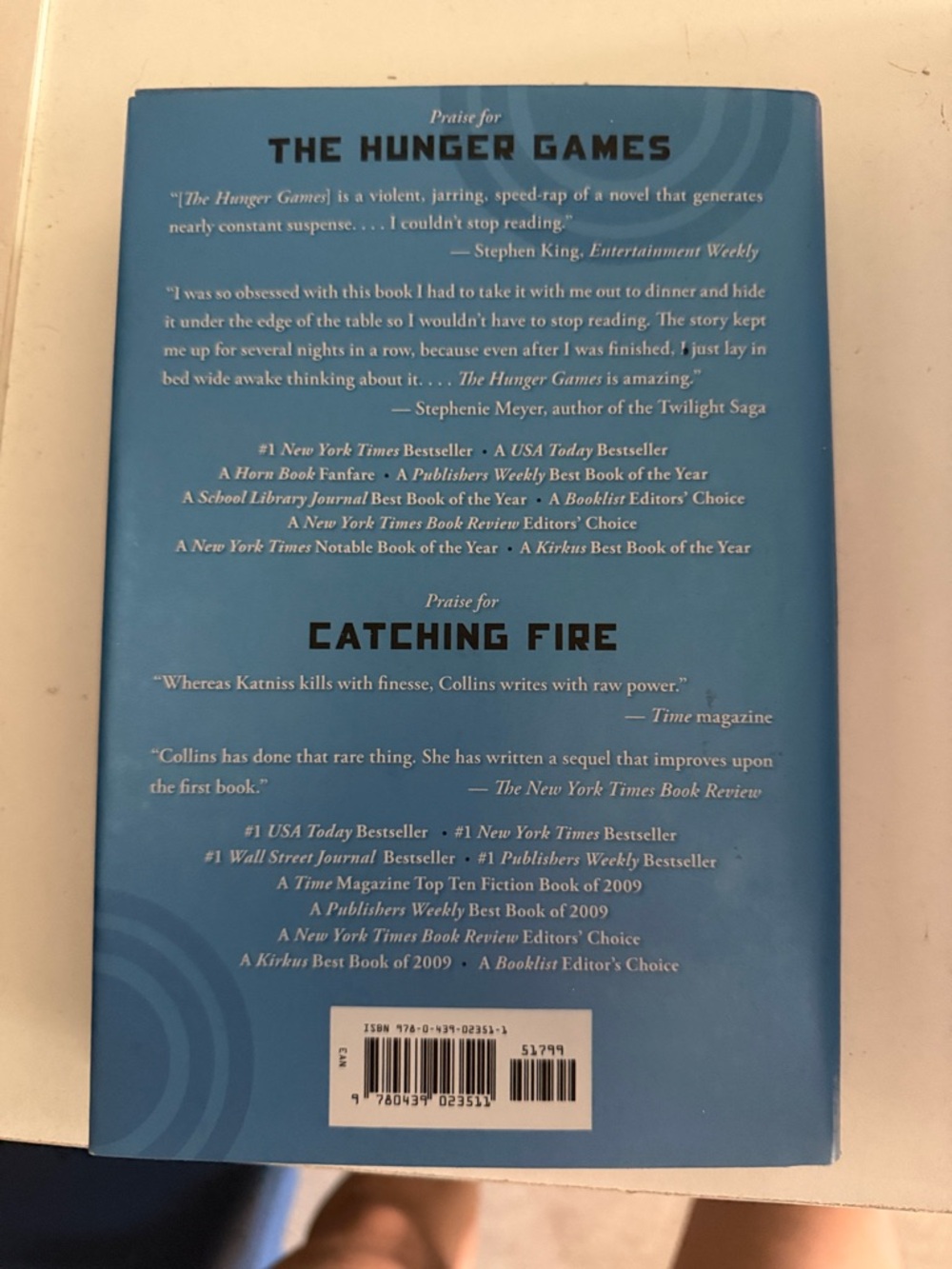 Mockingjay by Suzanne Collins - Blue Hardcover - Picture 2 of 5